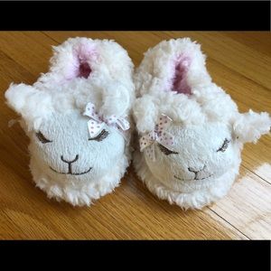 Toddler Plush Lamb Slippers Size 5